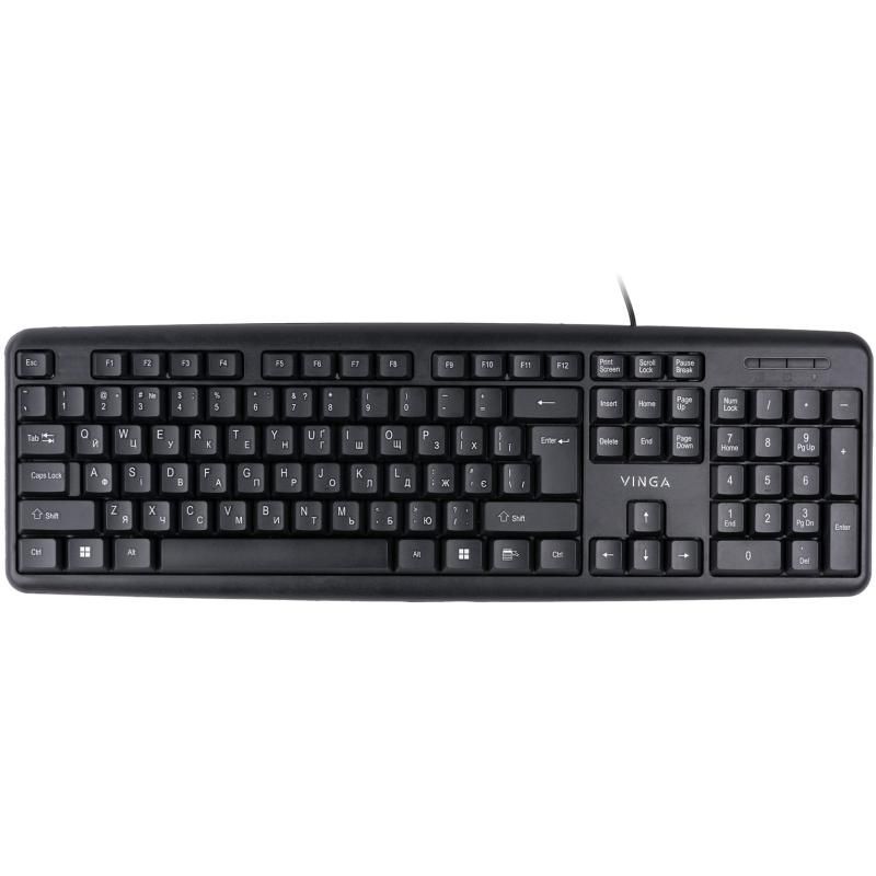 Клавіатура Vinga KB110BK black