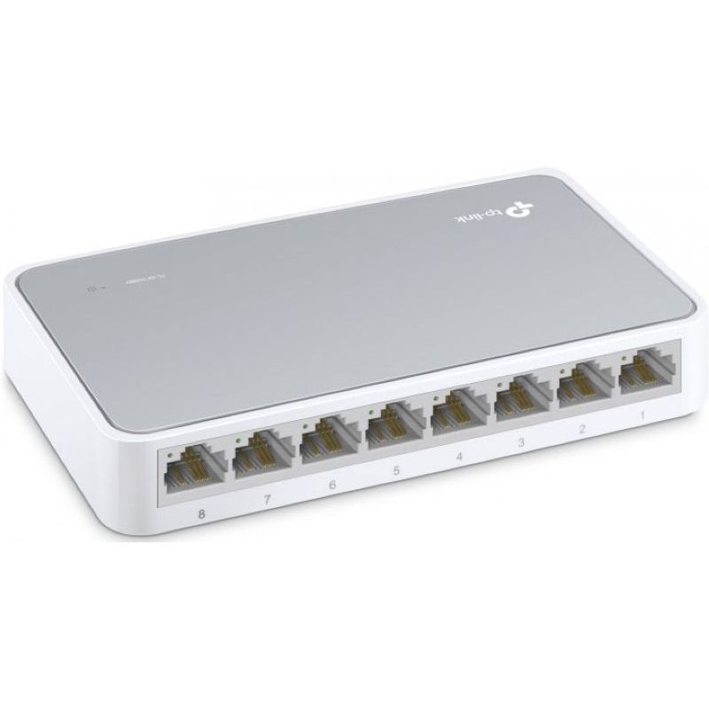 Комутатор TP-Link TL-SF1008D некерований настільний комутатор
