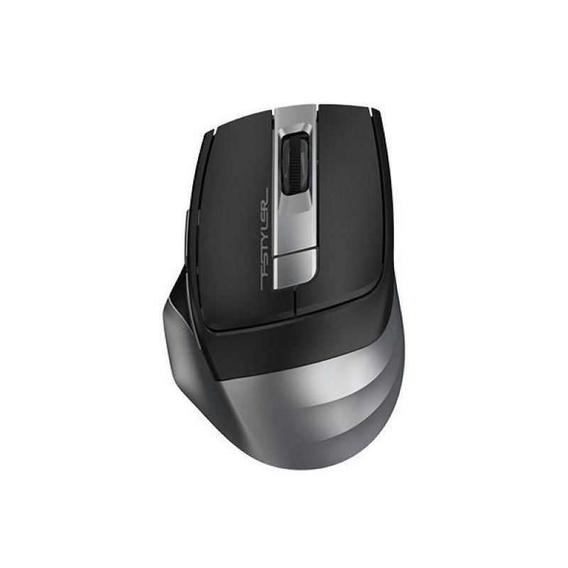 Миша бездротова A4Tech Fstyler FG35 (Grey),  USB, колір чорний+сірий