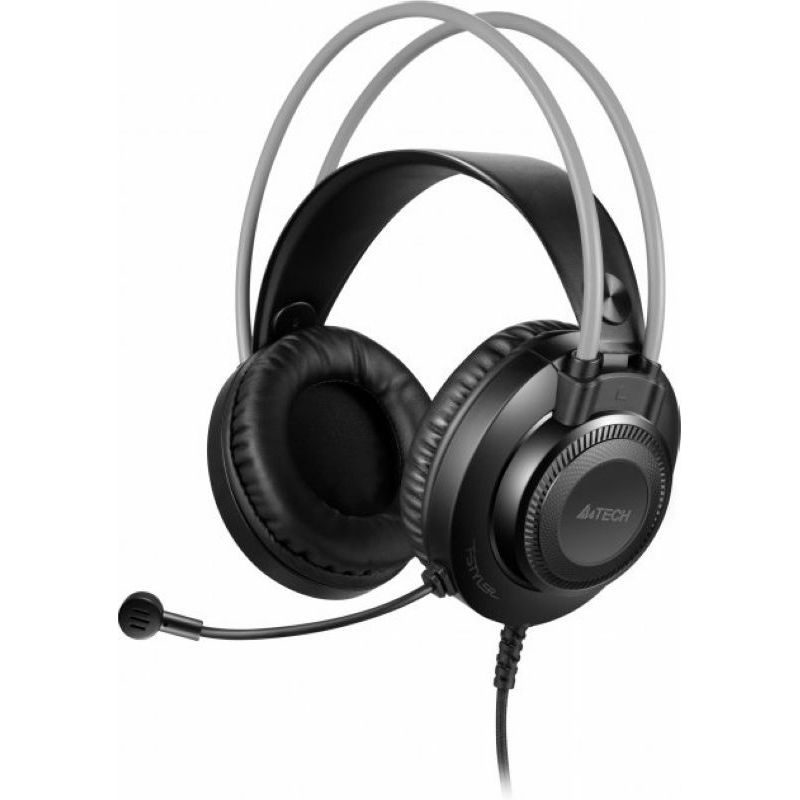 Навушники A4-Tech FH200i (Grey) з мікрофоном,колір сірий