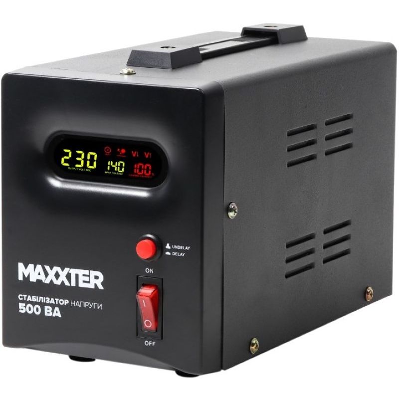 Стабілізатор Maxxter MX-AVR-S500-01