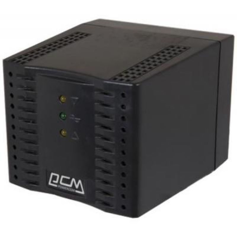 Стабілізатор напруги Powercom TCA-3000 чорний