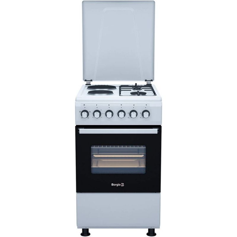 Плита комбінована BORGIO GE 522W MBBLT