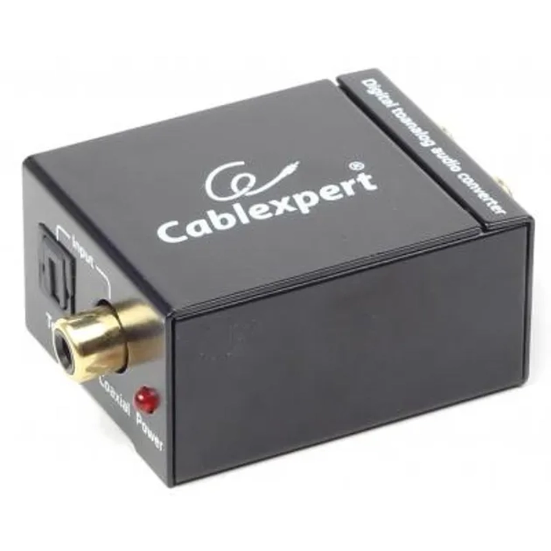 Цифро-аналоговий конвертор Cablexpert DSC-OPT-RCA-001