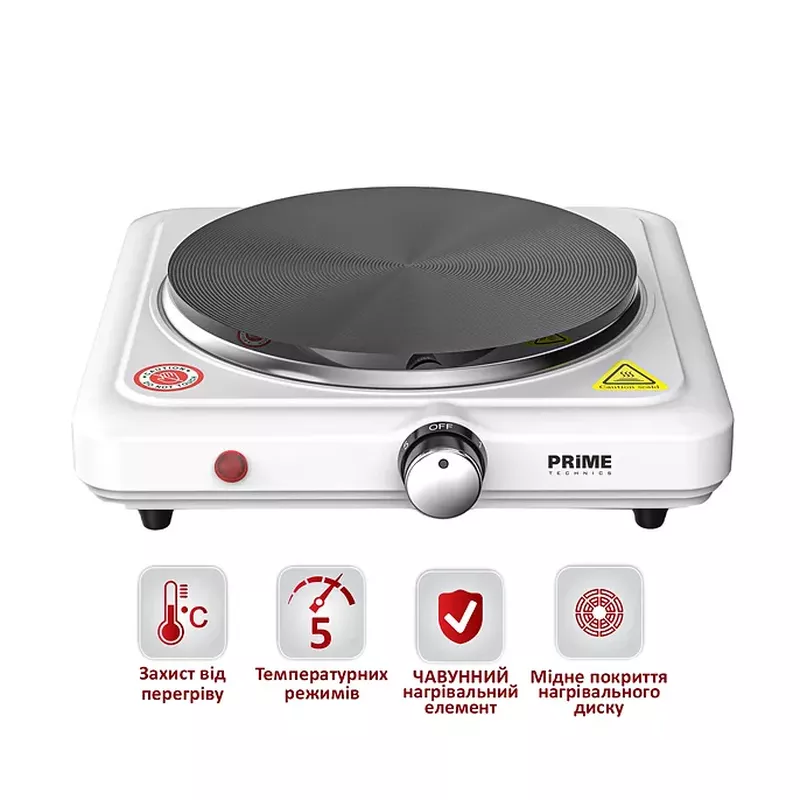 Електроплита  PRIME Technics PEC 1518