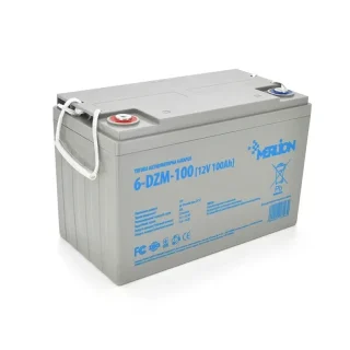 Тягова акумуляторна батарея MERLION 6-DZM-100, 12V 100Ah