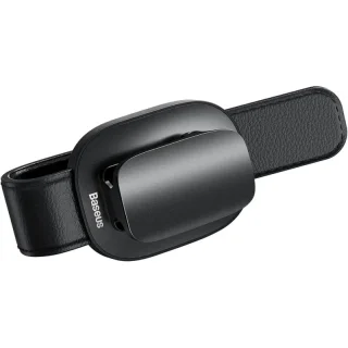 Автотримач для окулярів Baseus Platinum Vehicle eyewear clip Black (ACYJN-B01)