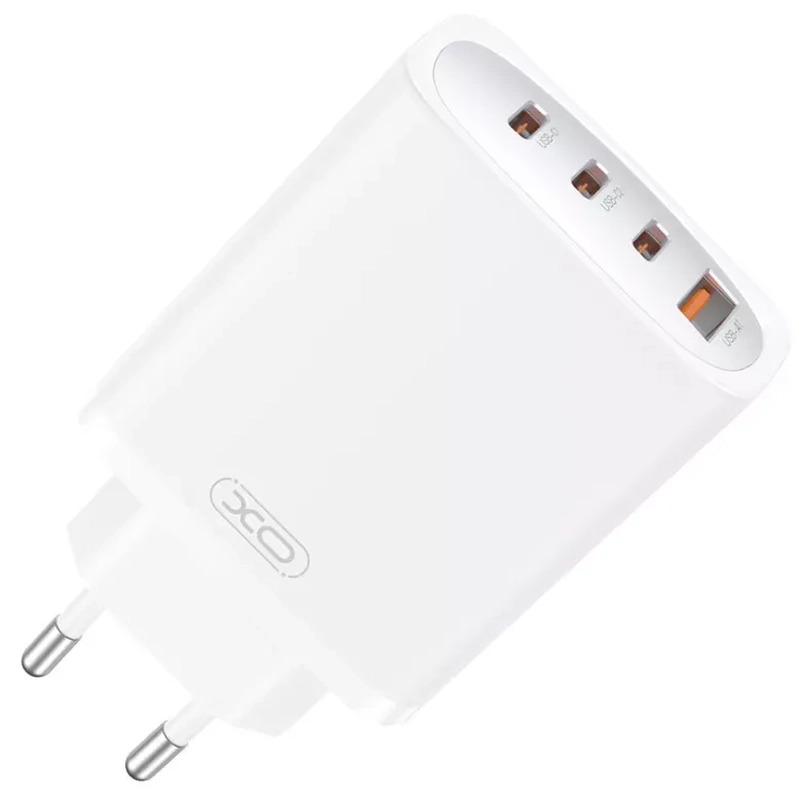 zaryadnii-pristrii-xo-ce23-quadruple-gan-nitride-usb-a-3usb-c-65w-white-1