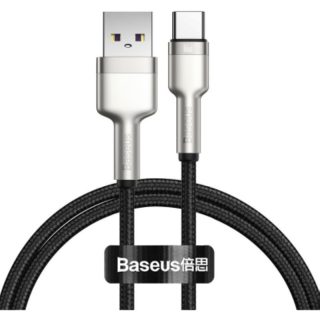 Кабель Baseus Type-C 66W 1m (CAKF000101) Black