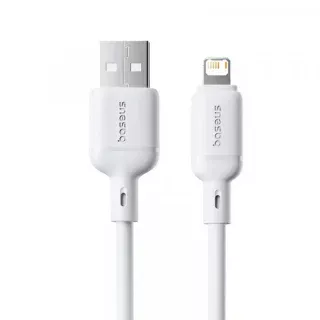 USB кабель Baseus Silky Lightning 2m White (P10377702213-01)
