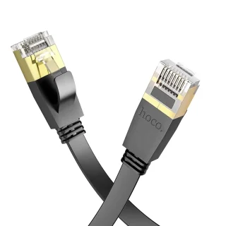 Шнур UTP RJ45 20.0m HOCO US07 Black 6931474780720