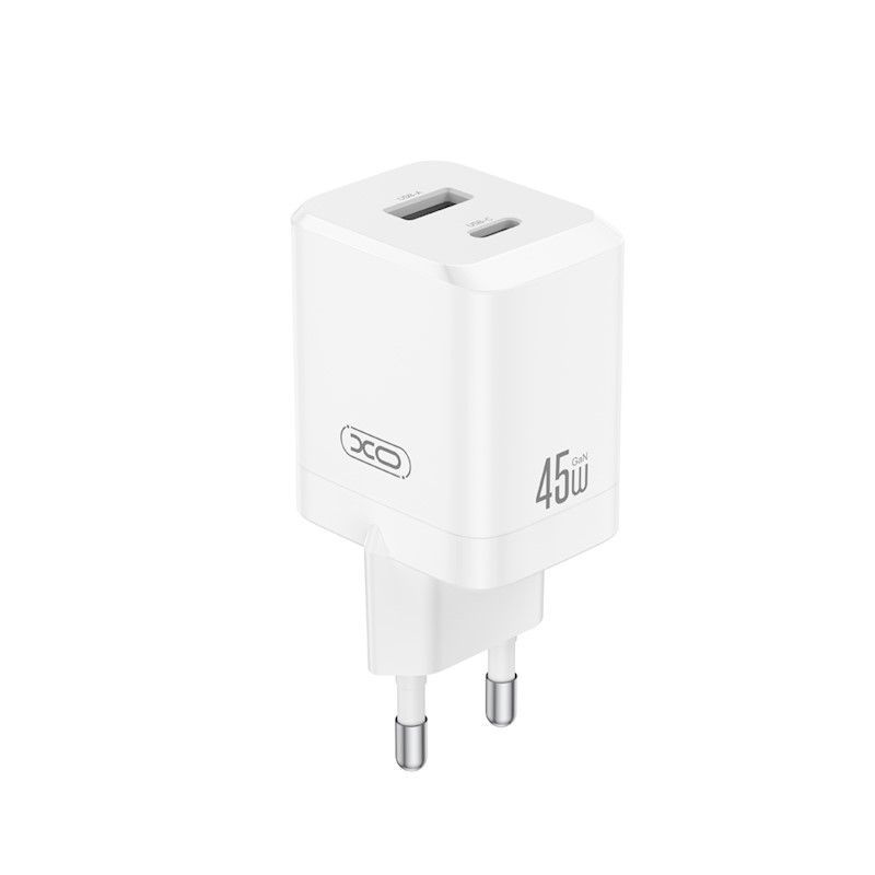 zaryadnii-pristrii-xo-gan-ce36-45w-1-usb-1-usb-c-white-1 zaryadnii-pristrii-xo-gan-ce36-45w-1-usb-1-usb-c-white-1