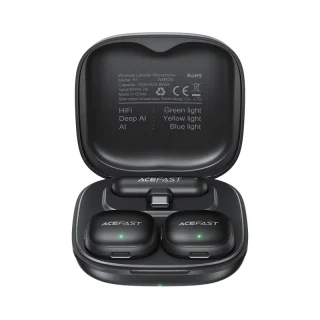 Бездротова мікрофонна система ACEFAST R1 dual-mic (Type-C) Black 6974316284895