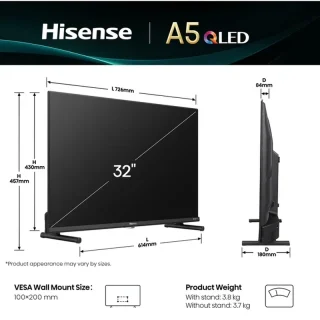 Телевізор LED HISENSE 32A5Q