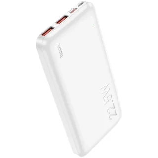 Батарея Hoco J101 Astute 22.5W 10000mAh White 6931474782489