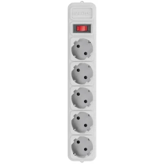 Мережевий фільтр Maxxter SPM5-G-6G, 1.8 м. кабель, 5