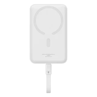 Павербанк Baseus Magnetic Mini Wireless 10000mAh 30W Stellar White P1002210B223-00
