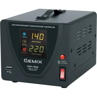 Стабілізатор напруги Gemix SDR-1000