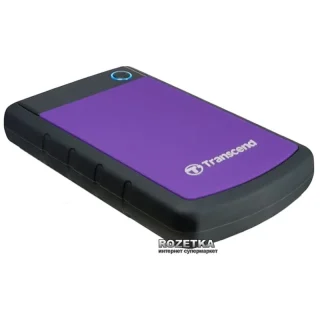 Зовнішній жорсткий диск TRANSCEND 1TB TS1TSJ25H3P