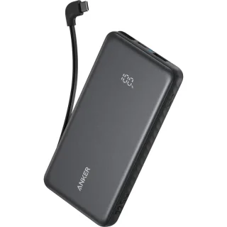 Павербанк ANKER 10000 mAh 22.5W Built-In USB-C Cable (Black)