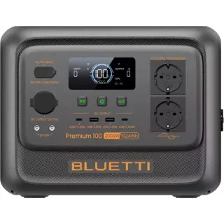 Зарядна станція Bluetti Premium 100 V2 / 1800 Вт / 1024 Вт*год P-PR100V2-EU-GY-20