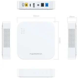 ДБЖ Marsriva KP4 10000mAh White
