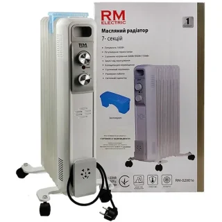Масляний радіатор RM ELECTRIC RM-02001e
